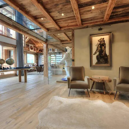 Chalet De Luxe Avec Piscine, Jacuzzi, Sauna Et Cinema A - Fr-1-569-172 Megève