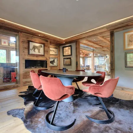 De Luxe Avec Piscine, Jacuzzi, Sauna Et Cinema A - Fr-1-569-172 Megève