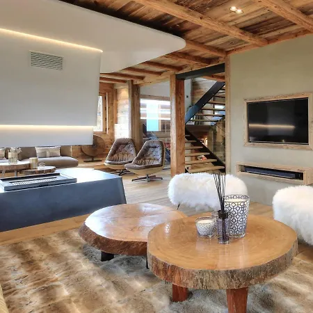 De Luxe Avec Piscine, Jacuzzi, Sauna Et Cinema A - Fr-1-569-172 Chalet *